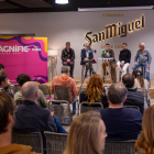 Presentació ahir del festival a l’Espai Cerveser San Miguel, patrocinador del Magnífic Fest.