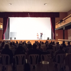 Un moment de la representació teatral de Castellnou.