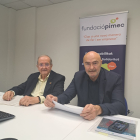 Josep González i José María Torres van presentar ahir l’informe.