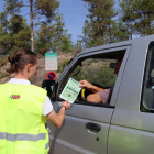 Un dels vigilants que han participat en el projecte aquest any.