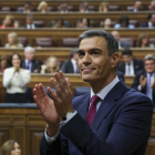 Pedro Sánchez, al Congrés dels Diputats el passat dia 16, després de tornar a ser investit president.