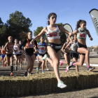 La prova partia de la pista d’atletisme i arribava fins a l’hípica i el circuit d’autocròs.