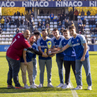 L’equip del Lleida E-Sports també va rebre un homenatge.