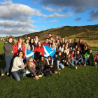 Els alumnes de Batxillerat durant la visita a Escòcia.