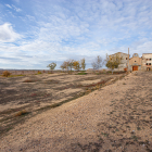 La zona on es construiran els 8 parcs solars d’Alcarràs.