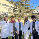 Fotografia de l’equip funcional de la unitat de TCA de l’Hospital Santa Maria de Lleida.