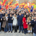 Feijóo i Ayuso van encapçalar ahir a Madrid la celebració del 45 aniversari de la Constitució.