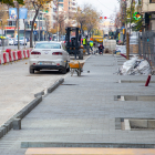 La nova avinguda Prat de la Riba ja comença a prendre forma al costat de Ricard Viñes