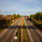 El vehicle va ser detectat circulant en sentit contrari a Lleida fins a Fraga.