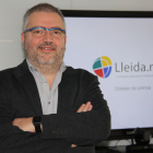 El conseller delegat de Lleida.net, Sisco Sapena.