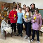 Alumnes de l'institut de Seròs participen en el centenari de Tàpies