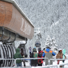 Esquiadors a l’estació de Baqueira.