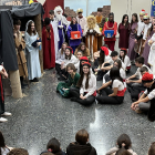 Pessebre vivent dels alumnes de quart d'ESO del Col·legi Episcopal de Lleida