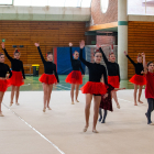 Una actuació del Festivalgim d’Hivern a INEFC Lleida.