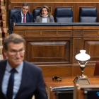 Sánchez i Feijóo van protagonitzar ahir el seu primer cara a cara de la legislatura al Congrés.