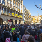 Imatge d’arxiu d’una concentració contra l’assassinat d’una dona a Balaguer.