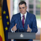 El president del Govern, Pedro Sánchez, compareix per explicar la pròrroga de l’escut social.