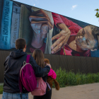 Un dels murals pintats en una de les edicions del PotFest.