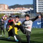 L’equip es va entrenar ahir abans de viatjar cap a l’Aràbia Saudita.