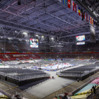 Vista de l’estadi de futbol Merkur Spiel-Arena de Düsseldorf.