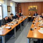 La reunió d’ahir de l’Institut per al Desenvolupament i la Promoció de l’Alt Pirineu i Aran.