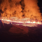 Evacuen de nou Grindavík, al sud d'Islàndia, després d'una erupció