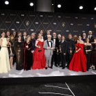 Elenc i responsables de la sèrie ‘Succession’, d’HBO Max, triomfadora a la gala dels Emmy.