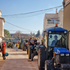 Alguns dels tractors participants a Penelles.