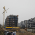 Construcció d’alguns blocs d’habitatges a la zona d’expansió de Copa d’Or.