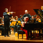 El Trio Ludwig i la Franz Schubert Filharmonia, dissabte passat.