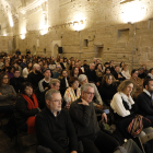 La inauguració oficial del congrés català d’antropologia es va celebrar a la Canonja de la Seu Vella.