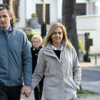 Imatge de la infanta Cristina i Iñaki Urdangarin el 2019.