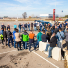 Reunió ahir d’agricultors i ramaders a Fondarella per preparar accions de protesta.