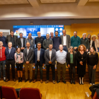 Presentació ahir del nou pla de cooperació municipal a la Diputació.