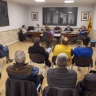 Un moment del ple d’ahir a Ribera d’Ondara.