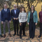 Alcaldes de les capitals del pla de Lleida van recuperar ahir les seues trobades a Tàrrega.