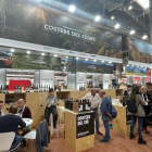 L’estand de la DO Costers del Segre a la Barcelona Wine Week.