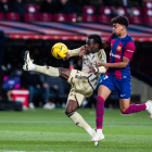 Lamine Yamal, en una acció durant el partit de diumenge passat contra el Granada.