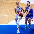 Zoe Hernández, en un partit d’aquesta temporada a la Eurocup.