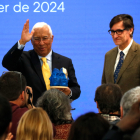 António Costa va rebre de mans de Salvador Illa el Premi als Valors Europeus 2024.