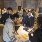 L’acte celebrat ahir al castell de Verdú va reunir docents de tot Catalunya.