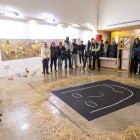 Projecte artístic a l'Escola Leandre Cristòfol de persones sense llar