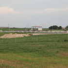 Els terrenys d’Alcarràs on es planeja instal·lar el primer biopolígon industrial.