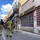 Intervencions dels Bombers per les fortes ratxes de vent