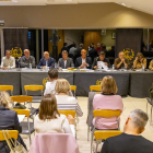 Una vista de l’assemblea de socis del CT Lleida dilluns passat.