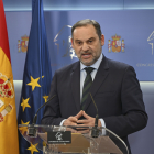 José Luis Ábalos. L’exministre va anunciar la decisió a la Cambra.
