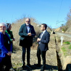 El lloc on Raimat i Paeria volen el baixador ferroviari.