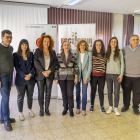 Presentació de la nova edició de la campanya ‘D’Vines’, ahir a l’Eschotur Lleida.