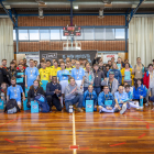 Imatge de grup dels equips participants a la Ilerna Cup’24, celebrada ahir a Pardinyes.