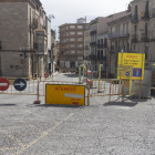 Fa dos setmanes que el carrer Victòria d’entrada per Guissona i Agramunt està tancat.